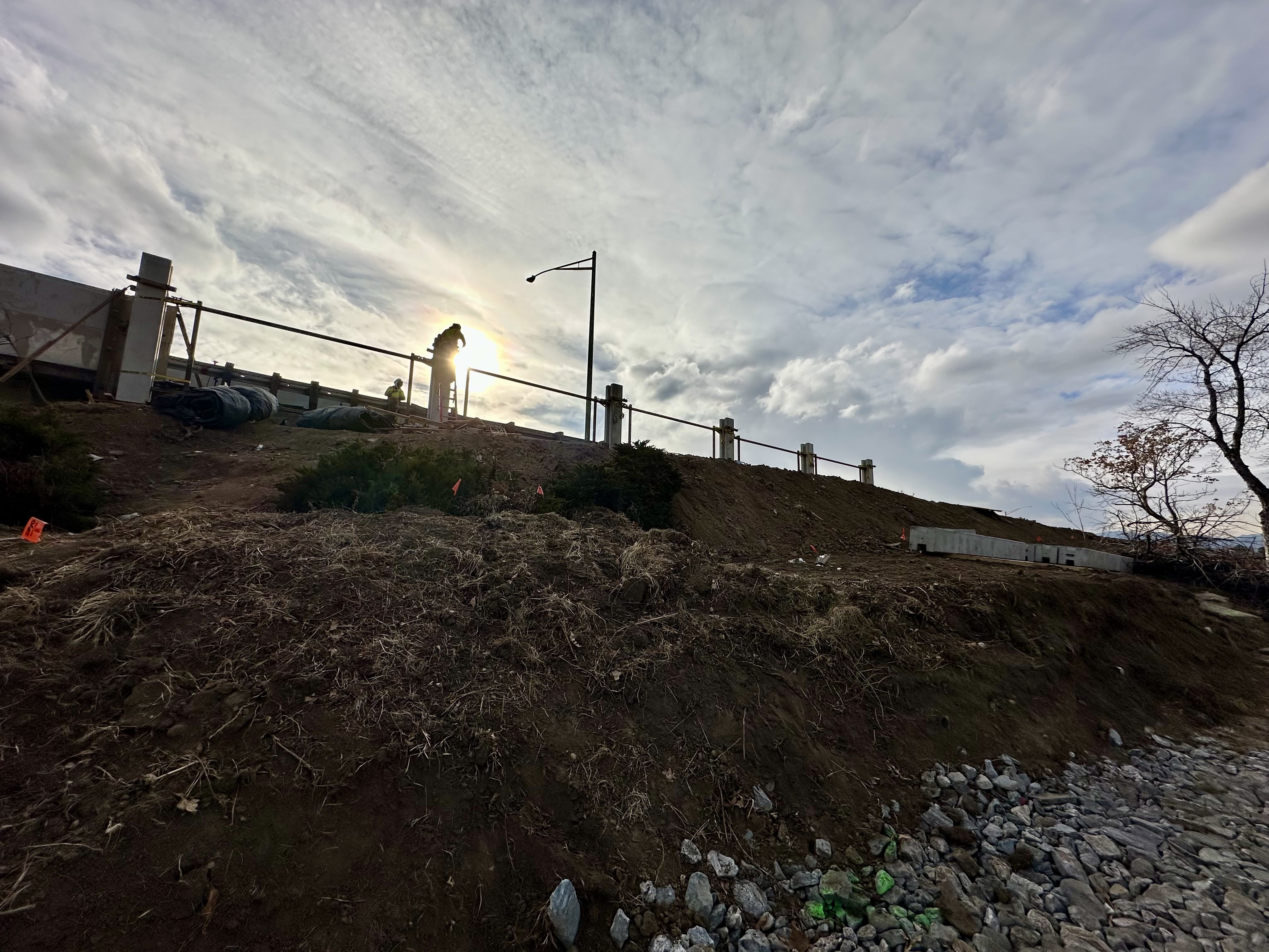 I-70 Noise Wall Replacement I-76 to Pecos Golf Course Noise Wall Preparation.jpg detail image