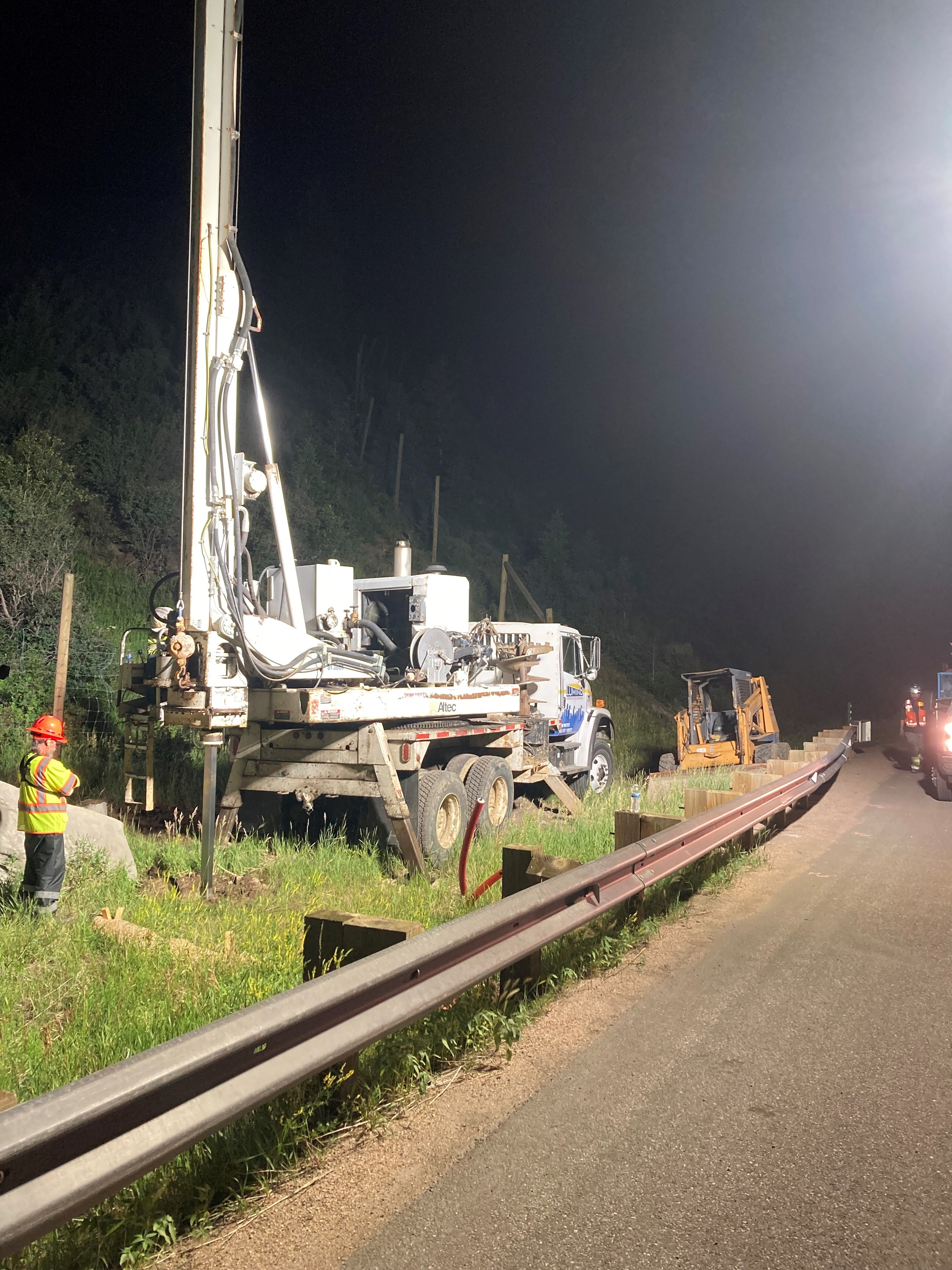 I-70 Variable Speed Limit Signs Caisson Drilling September 2024.jpg detail image