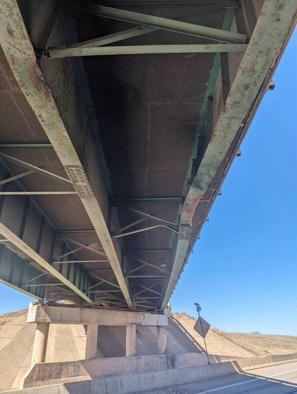 I-76 Dahlia Bridge Repair Outer Edge Damage Under Dahlia Street Bridge.png detail image