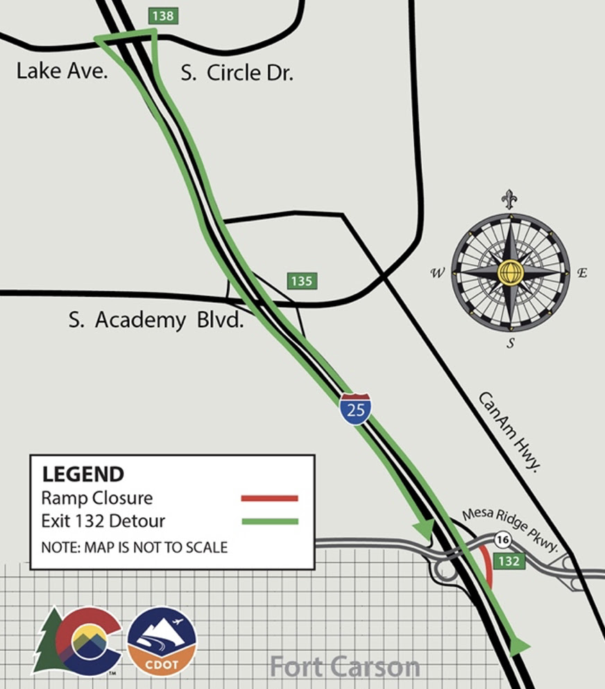Detour map northbound I-25 off-ramp closure.jpg detail image