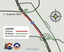 detour map southbound I-25 closure academy mesa ridge parkway.jpg thumbnail image