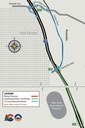 Detour map southbound I-25 ramps and right lane closures.jpg thumbnail image