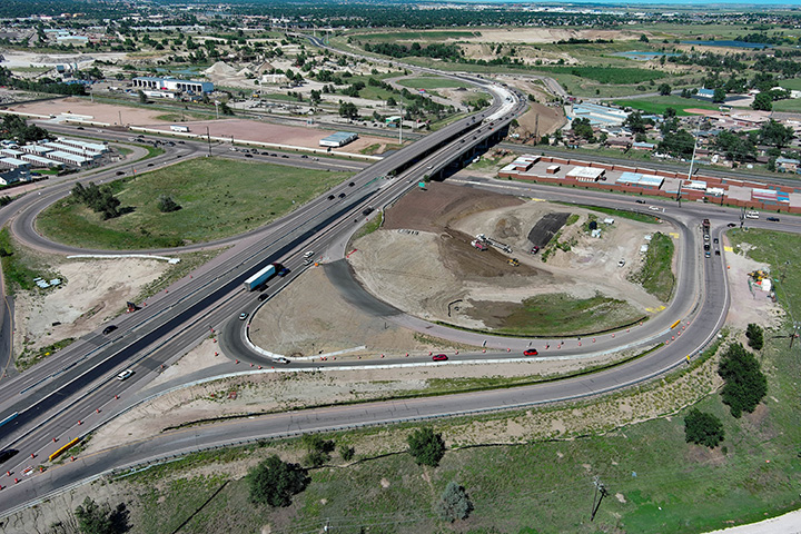 South Academy Widening Temp Ramps Highway 85-87.jpg detail image