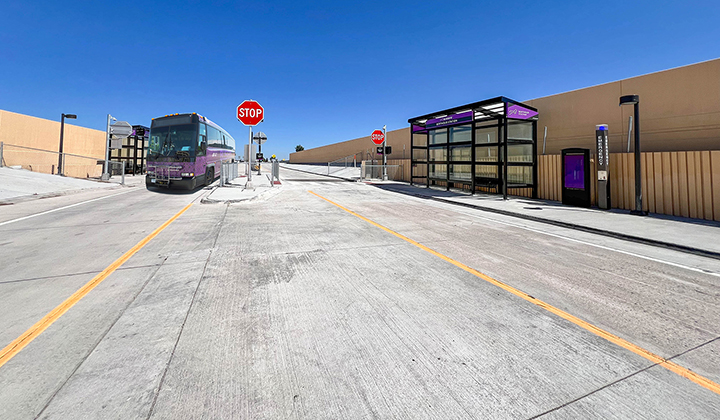 I-25 North Express Lanes Bustang in Pickup Area.jpg detail image