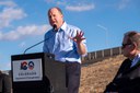 Governor Polis giving remarks at the North I-25 ribbon cutting.jpg thumbnail image