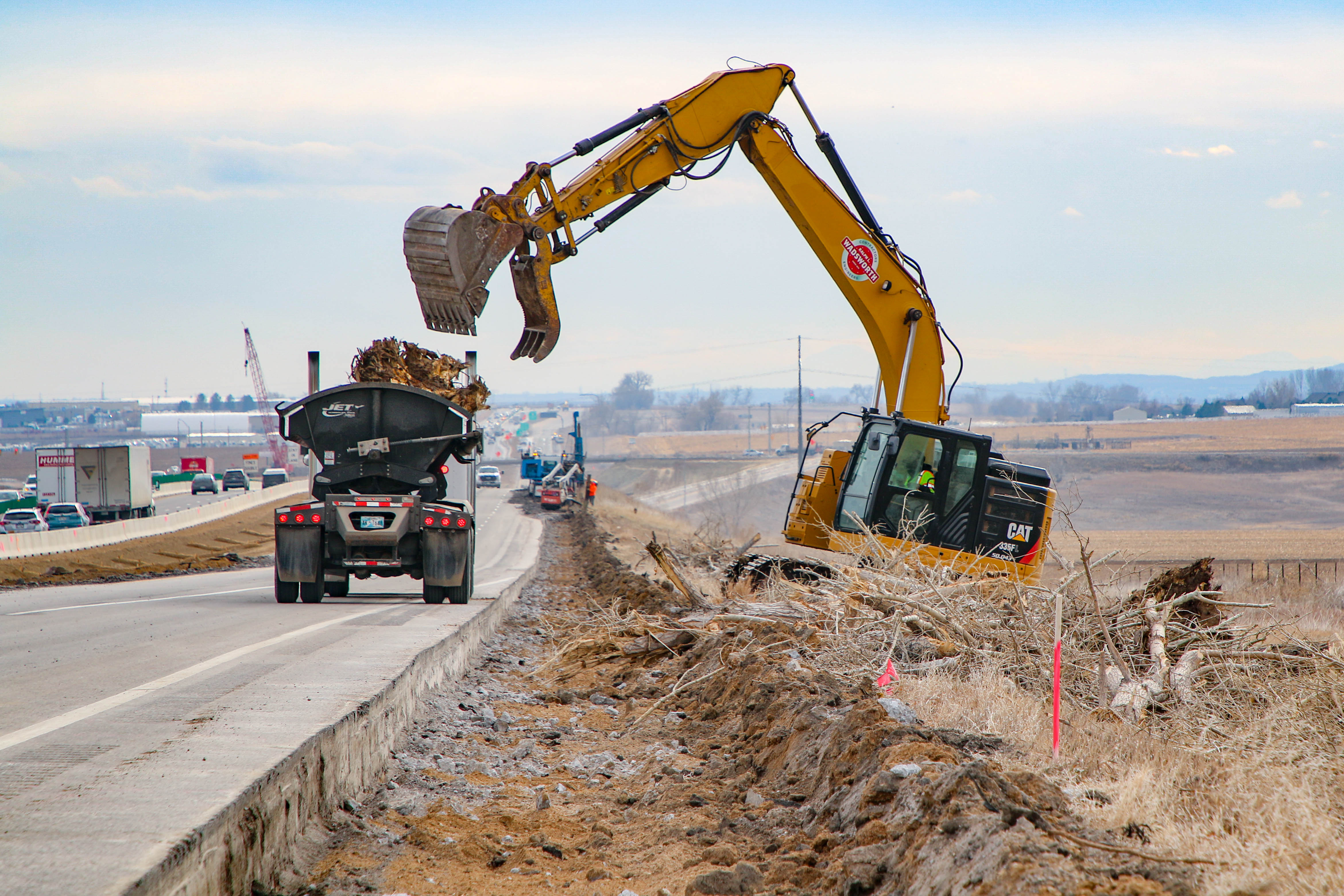 Road Work Along I-25 detail image