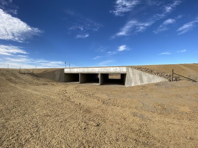 New US 350 Structure Near La Junta