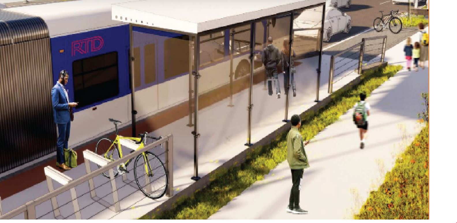 Denver BRT light rail station sketch and design rendering.JPG detail image