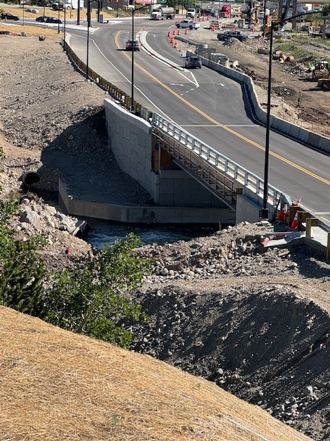 Northbound US 285 Showing Bridge Lane Alignment.jpg detail image