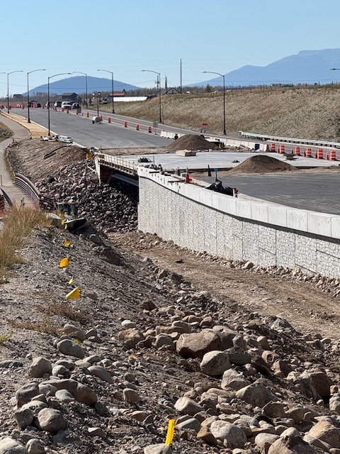 US 285 CO 9 Intersection Improvements and Bridge Replacement New Bridge Construction East Side US 285 Fairplay.jpg detail image