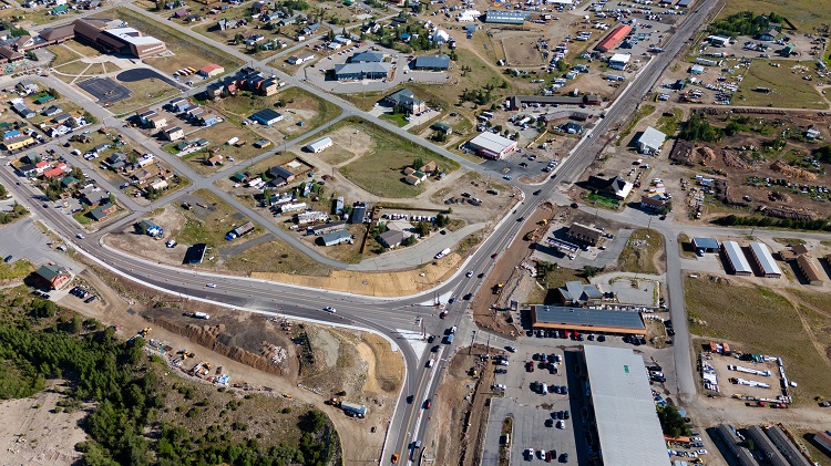 US 285 CO 9 Intersection Improvements and Bridge Replacement Aerial View US 285 CO 9 Intersection.jpg detail image