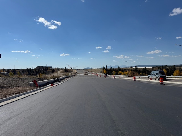 US 285 CO 9 Intersection Improvements and Bridge Replacement Widened lanes and Paving.jpg detail image