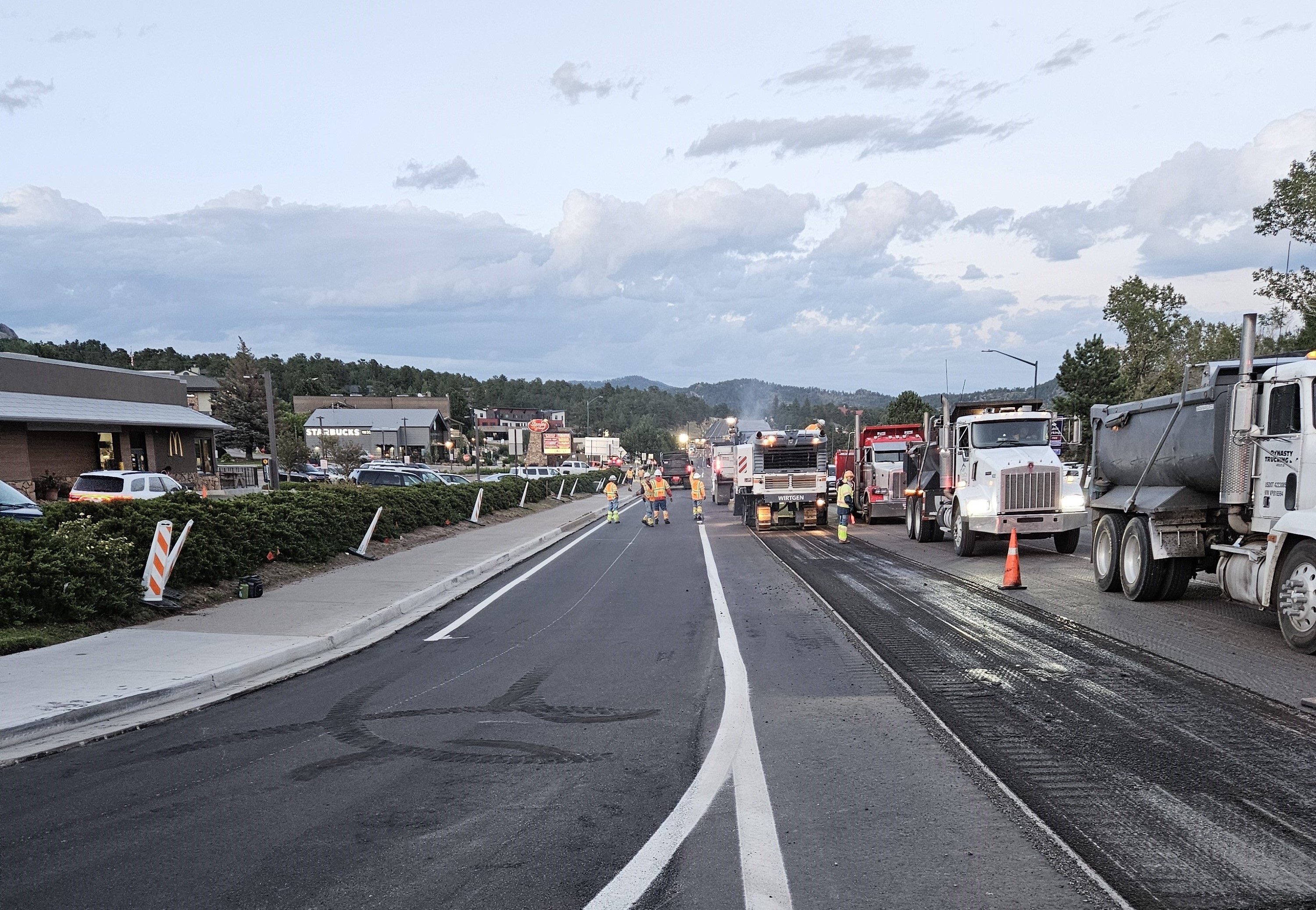 US 34 and US 36 Resurfacing US 34 at Big Thompson Avenue Paving Operations.jpg detail image