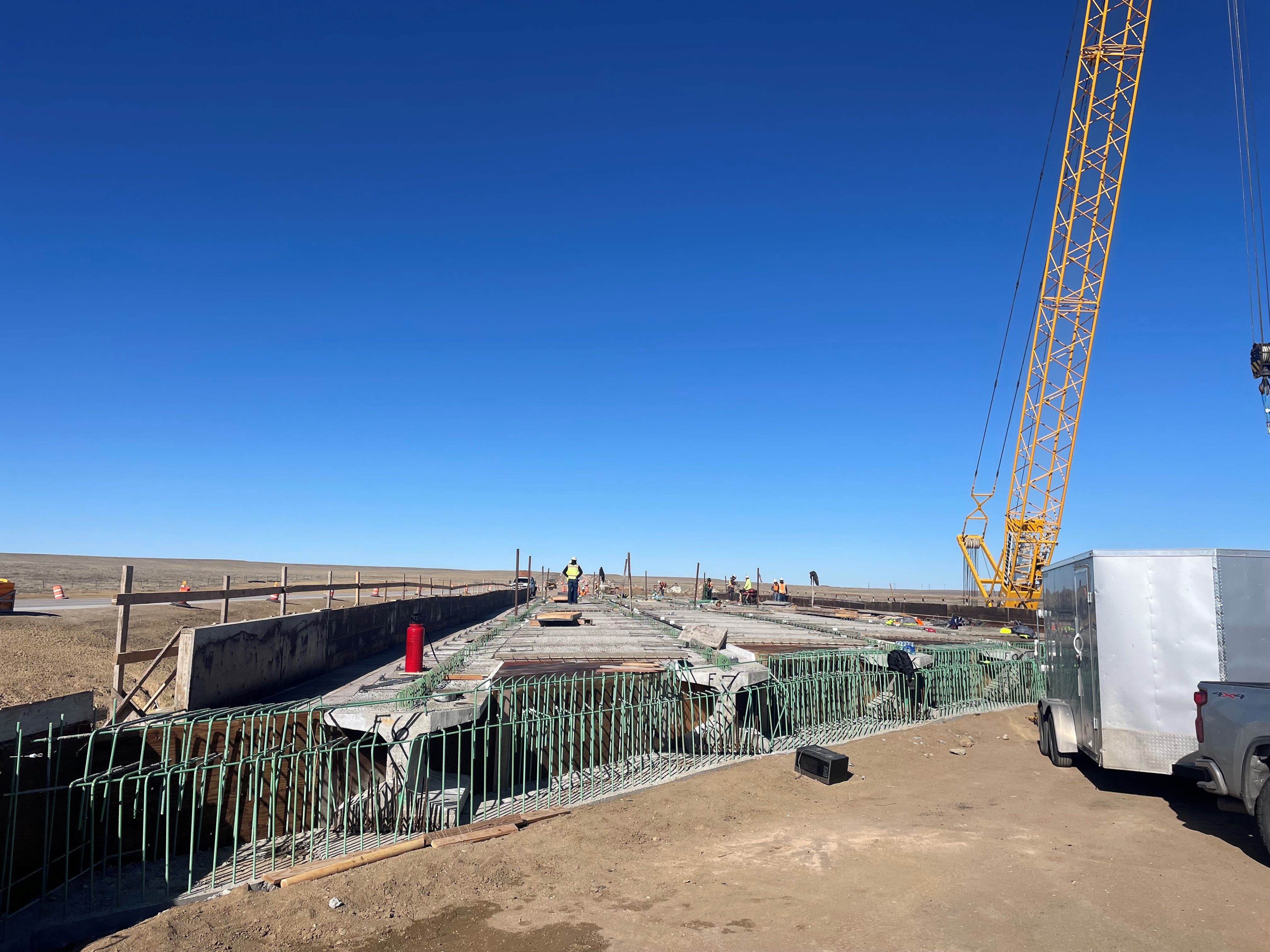 US 40 - CO 287 Boyero Bridge Replacement Deck Angle detail image