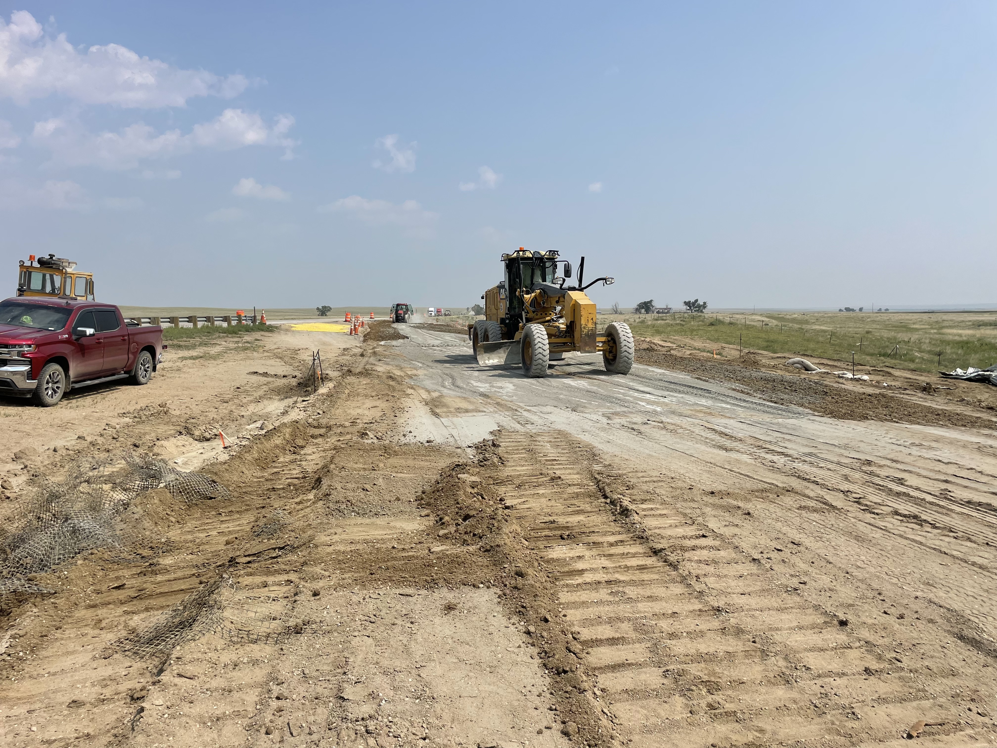 US 40 - CO 287 Boyero Bridge Replacement Earthwork July 2024.jpg detail image