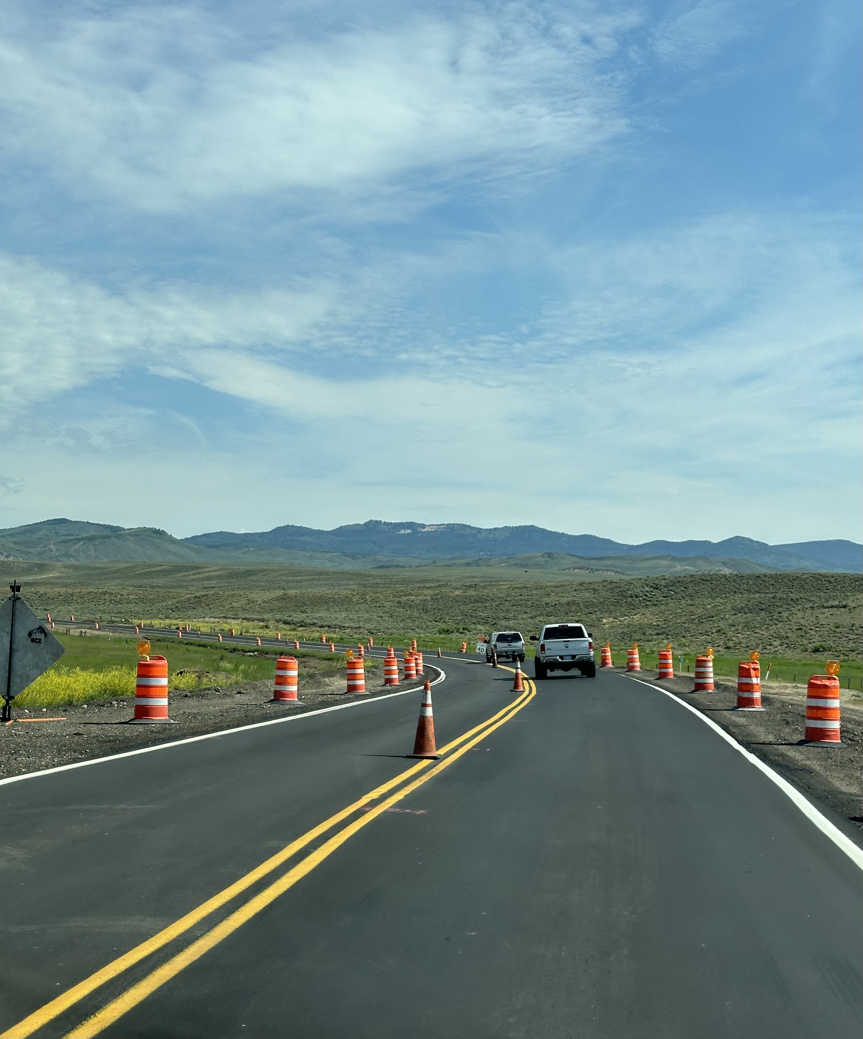 US 40 Passing Lanes Grand County Work Progress July 2024.jpeg detail image