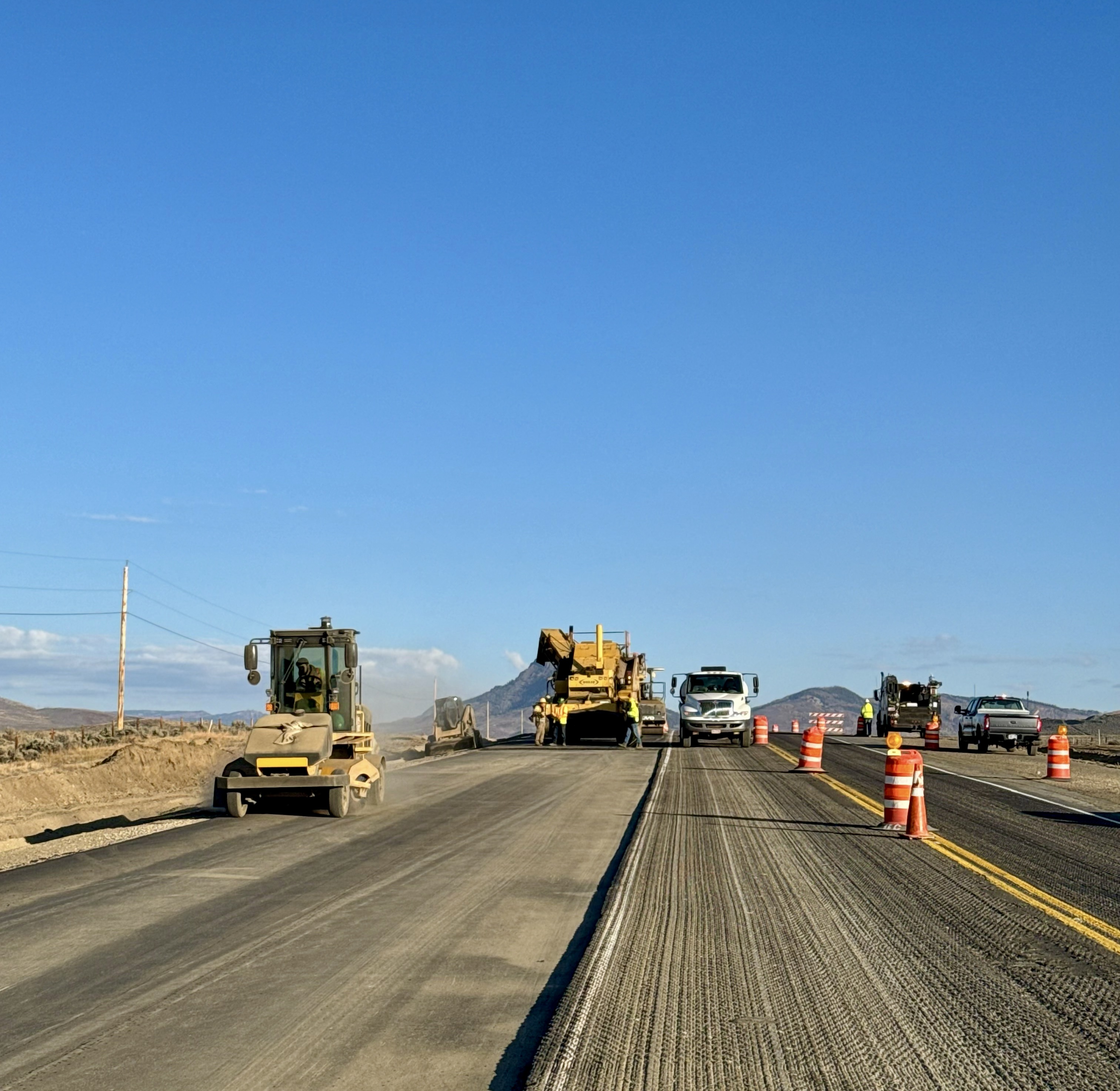 US 40 Passing Lanes Grand County Asphalt Paving Photo 3 October 2024.jpeg detail image