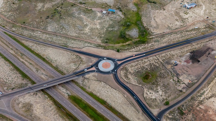 US 50 - CO 115 Penrose Roundabout High Drone View.jpg detail image