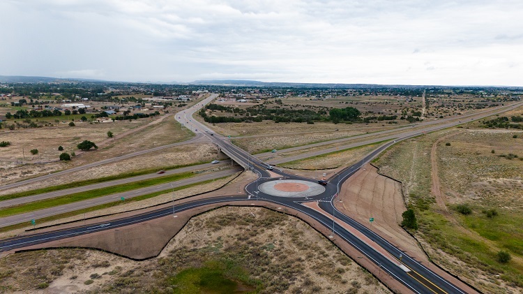 US 50 - CO 115 Penrose Roundabout Low Drone View.jpg detail image