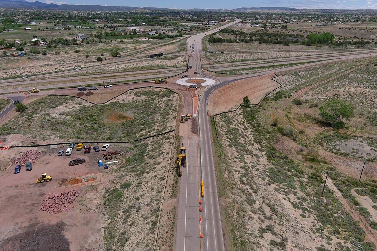 US 50 - CO 115 Roundabout South to North View Taken with Drone May 16 2024.jpg detail image