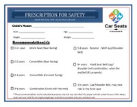 Prescription Child Safety Card