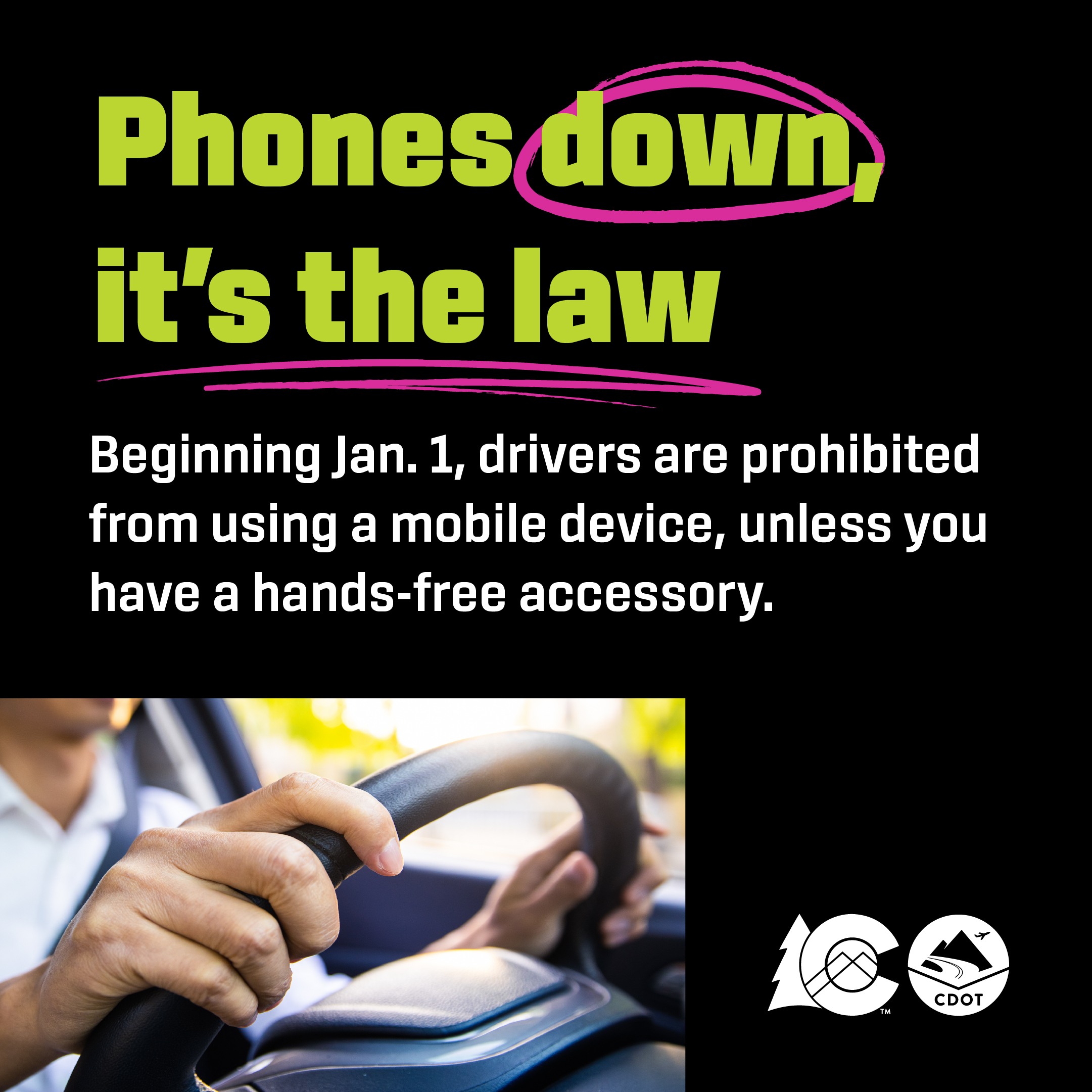 Phones down, it's the law detail image