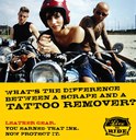 What's the difference between a scrape and a tattoo remover? Leather gear. You earned that ink. Now protect it. thumbnail image