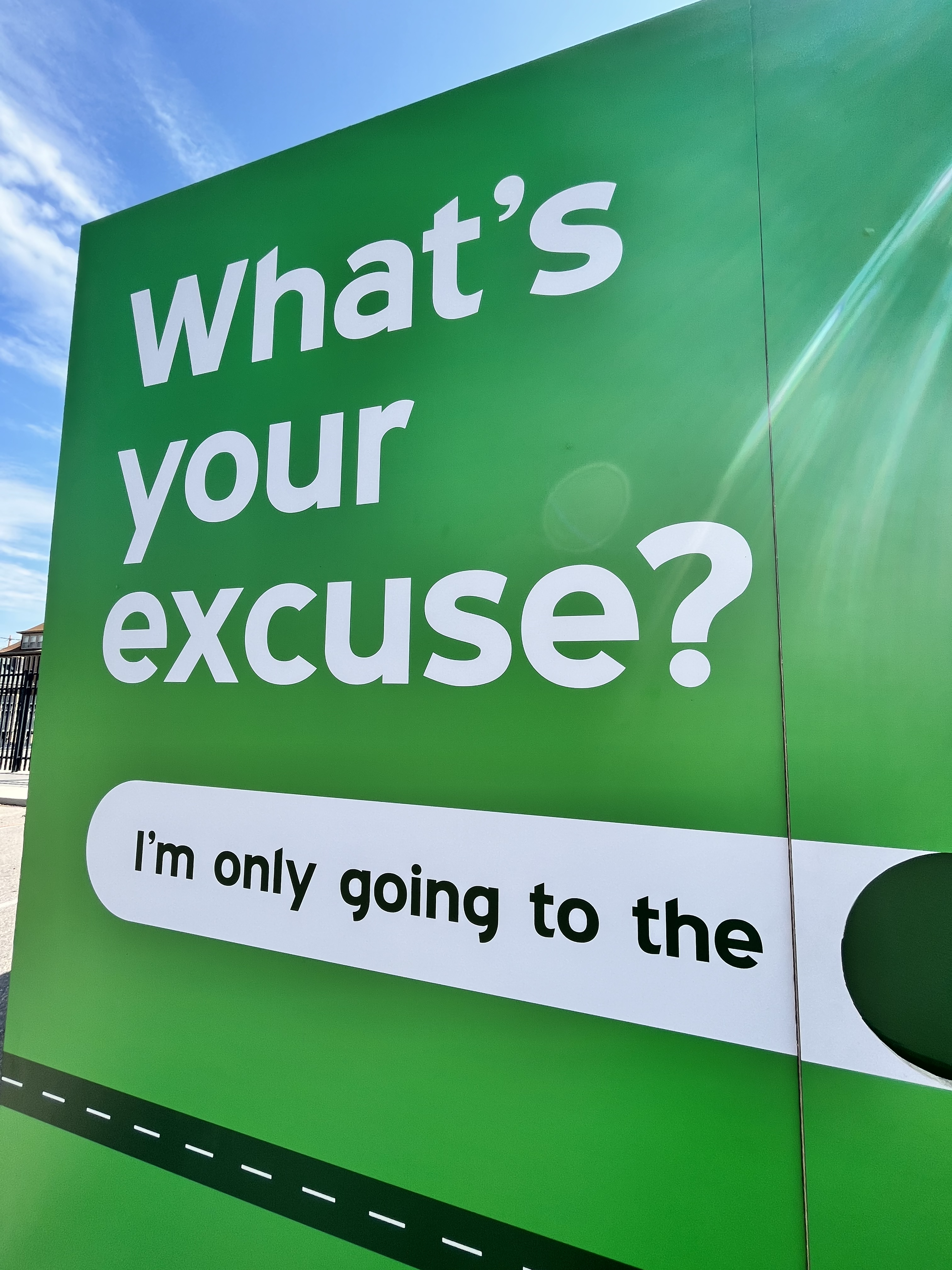 What's Your Excuse Display detail image
