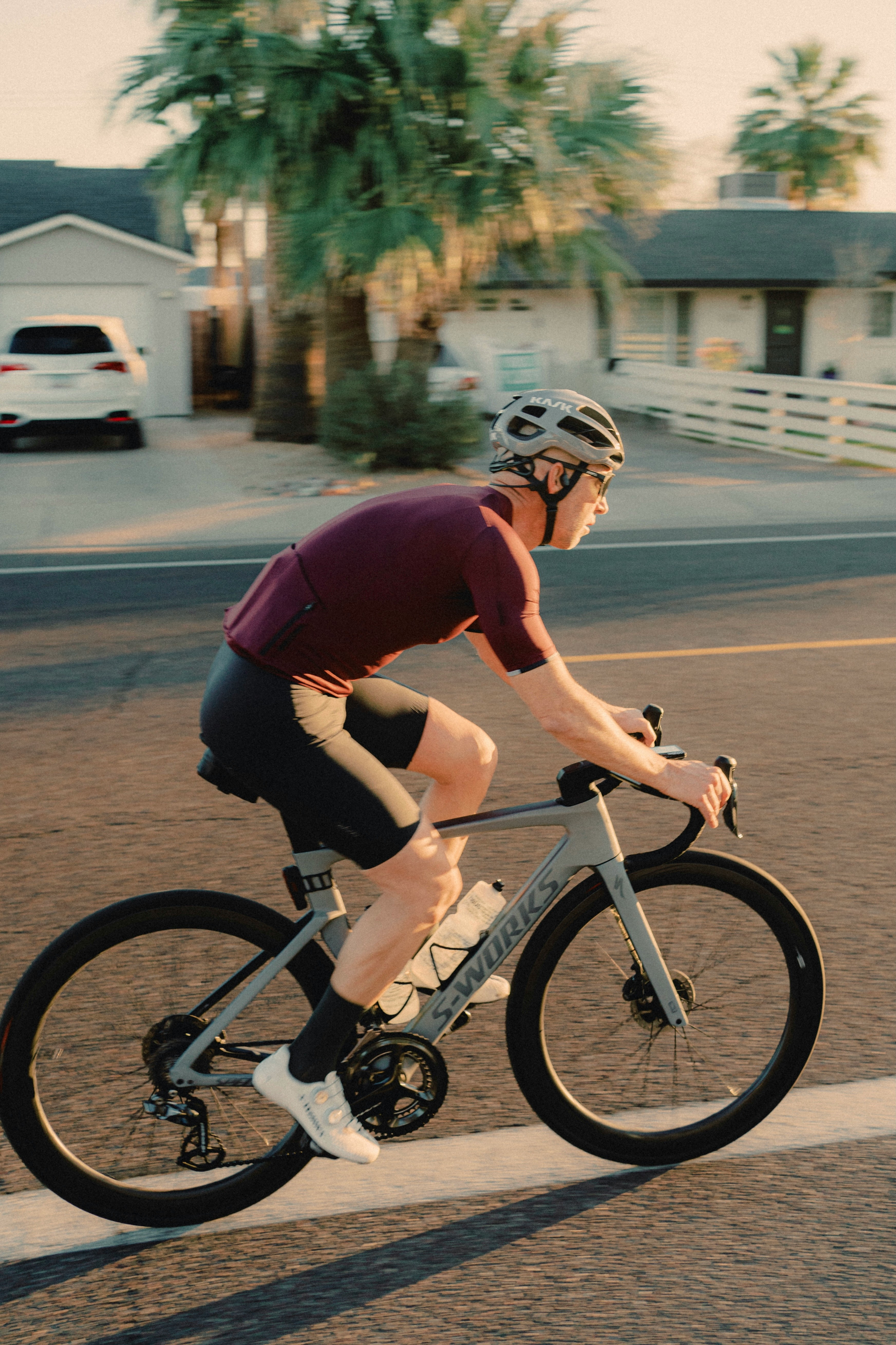 Bicyclist on Neighborhood Road.jpg detail image