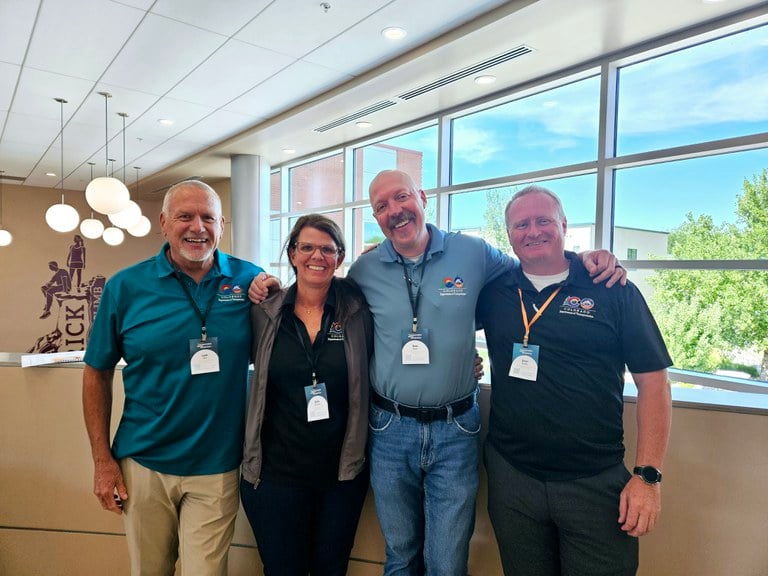 LEL Team members and members of the Colorado Highway Safety Office attending the Western Colorado Transportation Safety Symposium at the Colorado Mesa University in Grand Junction, Colorado.