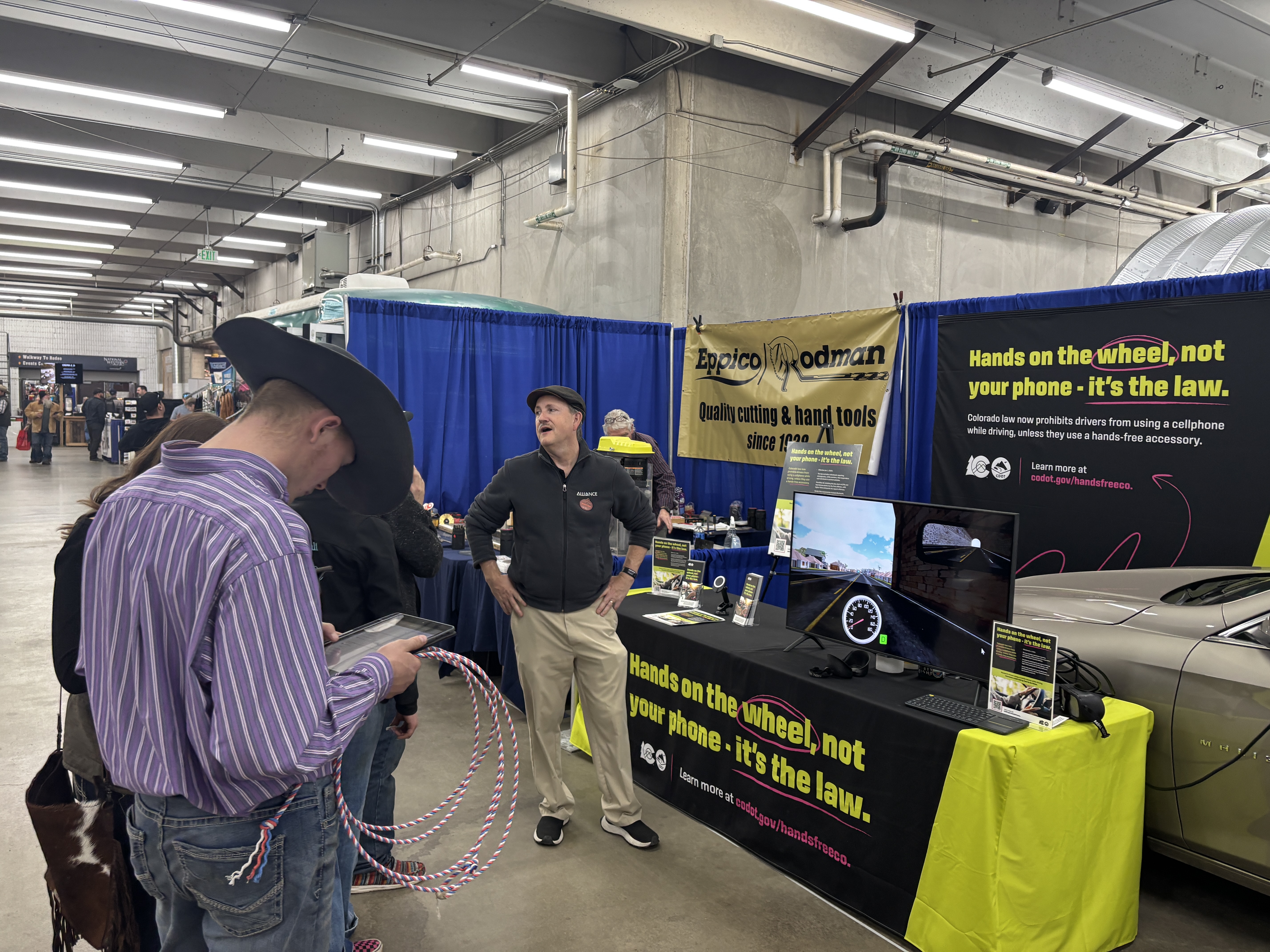 January Photo of the Month - Hands-Free Stock Show detail image