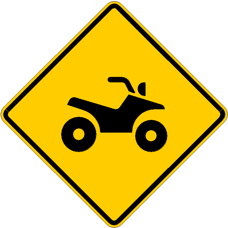 W11-58_CO OHV Crossing Sign detail image